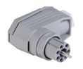 Cable Connector, Socket, 6 Contacts, 10A, 250V, IP65